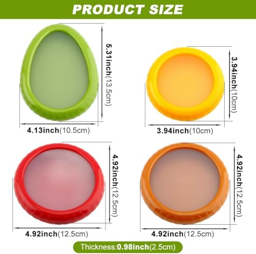 Avocado Saver and Tomato Holder (4 Count)