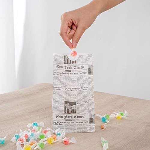 Bag Tek 2 Lb Disposable Lunch Bags (2 lb / Newsprint)
