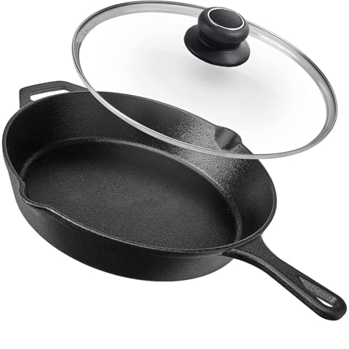 11 Inch Pan Lid Tempered Glass Lids Replacement for Pots & Skillets