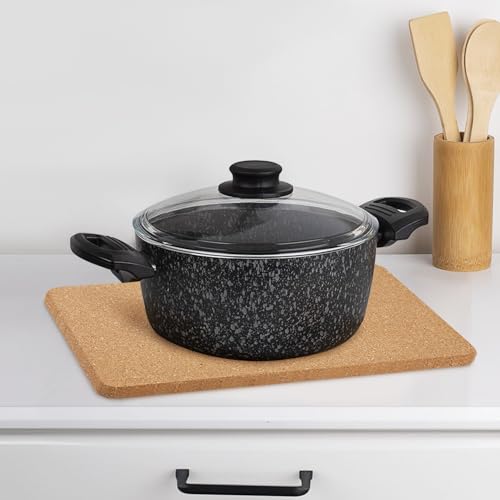 Rectangle Cork Trivets for Hot Dishes (09-12 Inch 2pcs Rectangular)