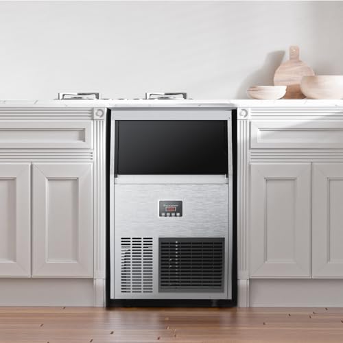 Commercial Ice Maker Machine 200 Lbs (200LBS/24H-Head and Bin)