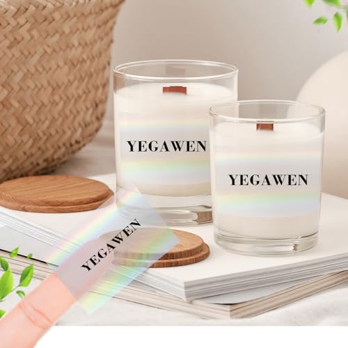 3x2 Inch Transparent Holographic Thermal Labels Stickers (Holographic Transparent / 2*3 inch)