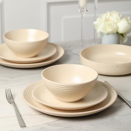 Lauren Modern Stoneware 16 (16-Piece Service for 4 / Beige)