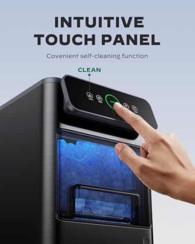 Portable Countertop Ice Maker (Black / 20 lbs)