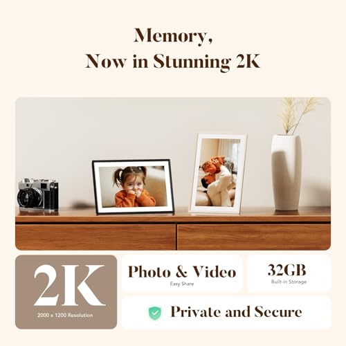 Sand 11'' 2K WiFi Digital Picture Frame (11‘’ in Sand 2K)