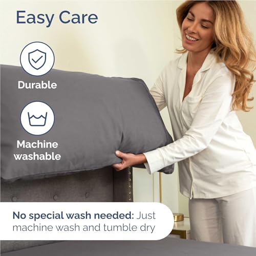 Full Size 4 Piece Sheet Set (06 - Dark Grey / Full)