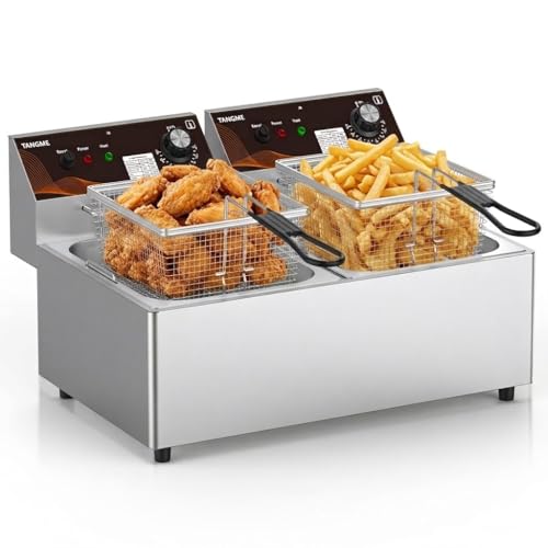 Commercial Electric Deep Fryer (20.7qT)