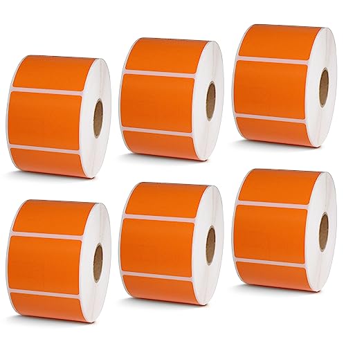 2" x 1.5" 51 mm x 38 mm (2 in x 1.5 in / Orange)