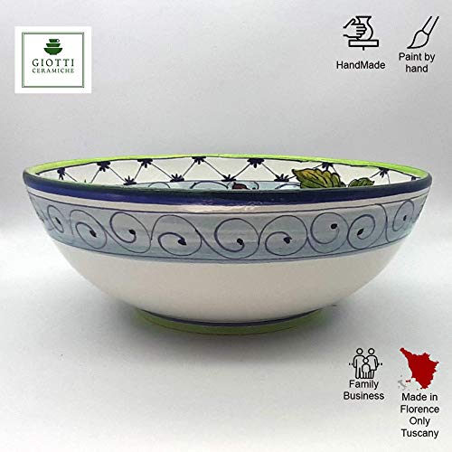 Giotti Ceramiche Large Italian Ceramic Serving Bowl
