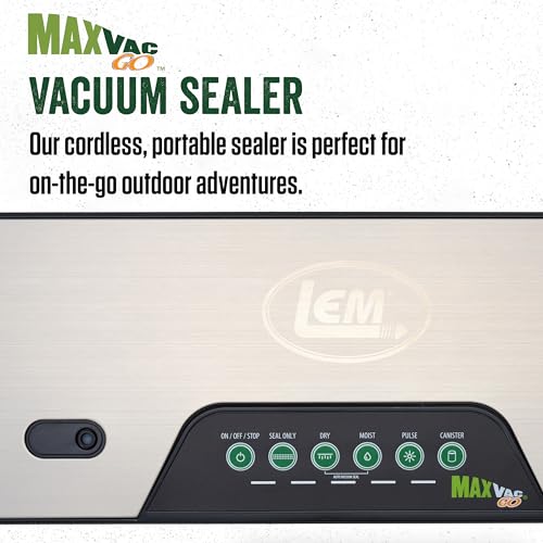 Products MaxVac Go Cordless Vacuum Sealer