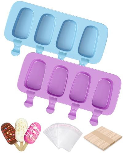 Popsicle Molds Set of 2 (Blue, Purple)