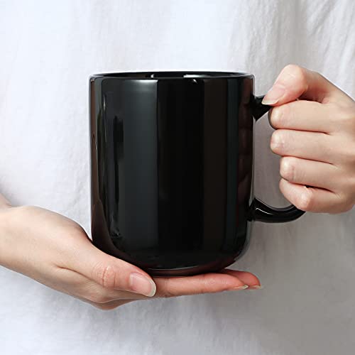 20 OZ Large Coffee Mug (Black)