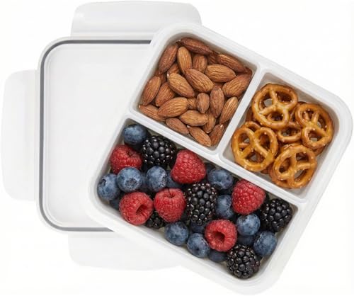 3 Compartment Snack Container