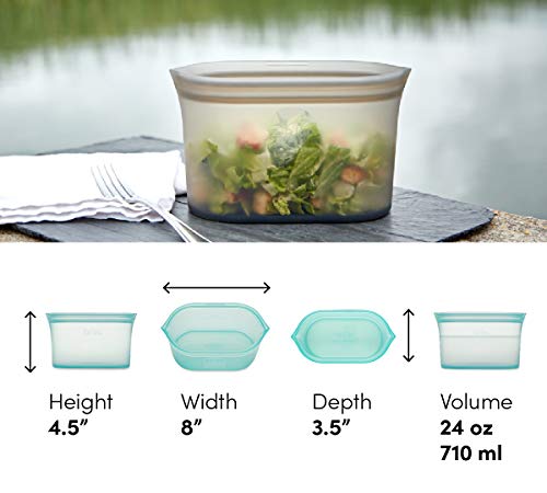 Reusable Food Storage Bags (Frost / Medium Dish)