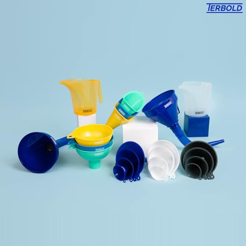 4pc Funnel Nesting Set in BPA Free Plastic for Kitchen Cooking