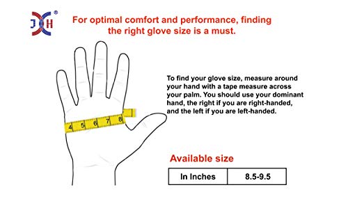 Heat Resistant Oven Glove (Black/Yellow / Regular Cuff)