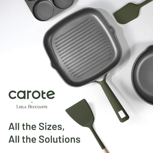 49pcs Nonstick Cookware Set (Green / 49 Piece)