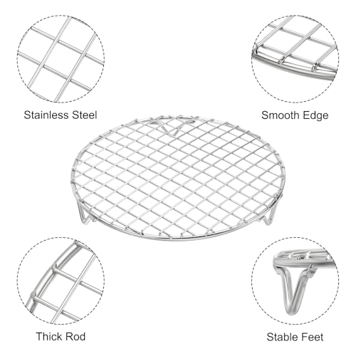 Round Cooking Rack with Legs