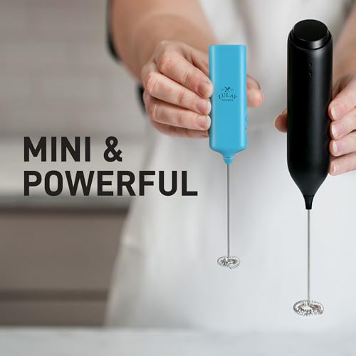 Mini & Mighty Milk Frother Wand (Blue Sky / Mini Frother)