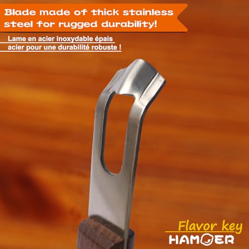 Channel Knife for Cocktails Lemon Citrus Twist Tool Wooden Handle