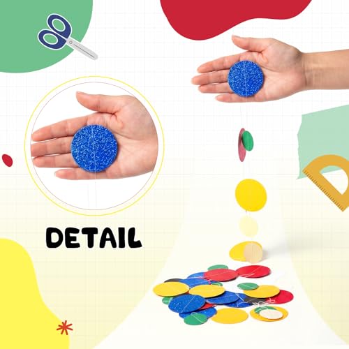 10 Pieces Dot Garland Banner Hanging (Classic Color)
