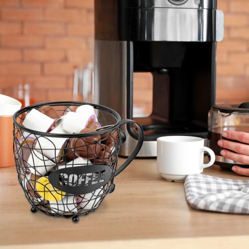 K Cup Holder for Counter (Flat Black / Large for 40 kcups)