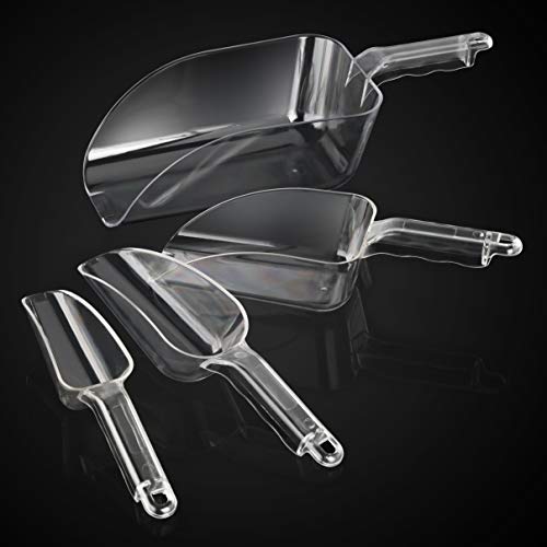Commercial Grade Polycarbonate Plastic Utility Ice Scoop