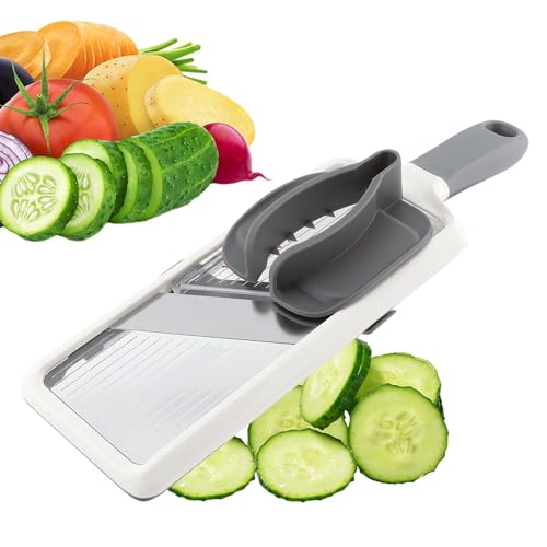 Handheld Mandoline Slicer with 3