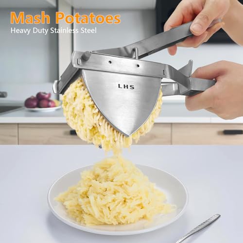 Stainless Steel Potato Ricer and Masher