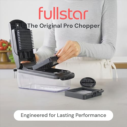 Pro Original Vegetable Chopper & Spiralizer (Black / 4 in 1)
