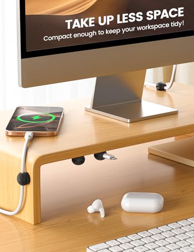 12 Pack Magnetic Cord Organizer (12Pack - Silicone Magnetic)