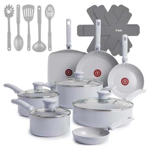 Refresh Ceramic Nonstick Cookware 20 (20-Piece Set / Artic Blue)