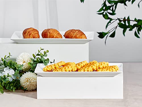 12 Inch Ceramic Serving Platters (Set of 4)