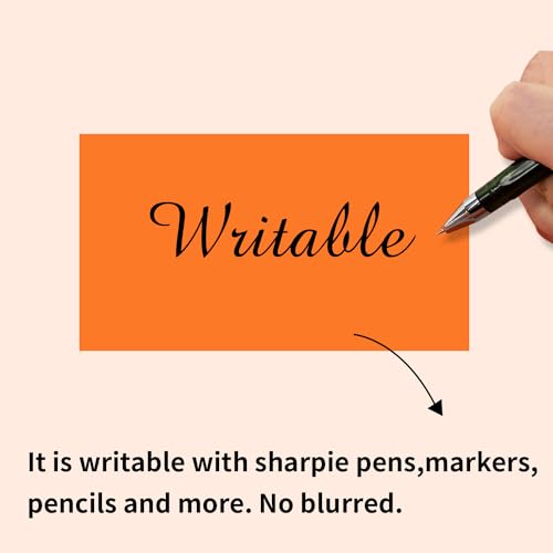 Colored Labels Stickers 3 x 2 Inch (Orange / 2*3 inch)