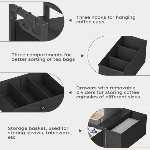 Coffee Pod Drawers (Black)