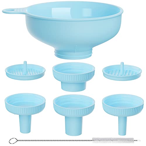 Wide Mouth Versatile Funnel for Kitchen Use for Filling Bottles