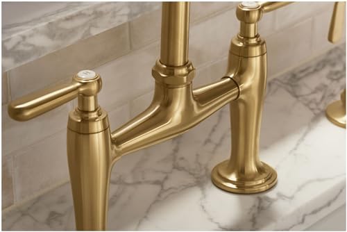 K28356 BL Edalyn by Studio McGee 1.5 GPM Widespread Bridge Kitchen Faucet