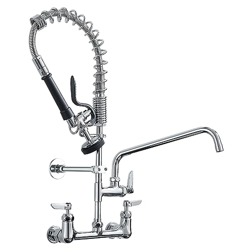 Commercial Kitchen Faucet (Chrome)
