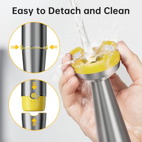 Immersion Blender Handheld Corded Hand Blenders Set 1100W (Yellow / 5 in 1)