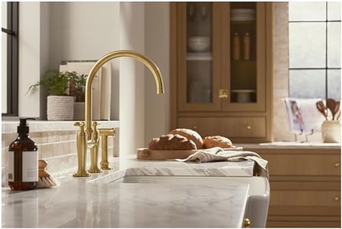 K28356 BL Edalyn by Studio McGee 1.5 GPM Widespread Bridge Kitchen Faucet