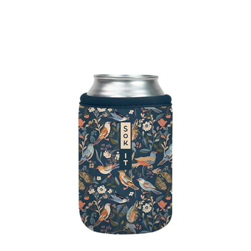 CanSok Sleeve for Beer & Soda Insulated Neoprene Cover (Early Birds / 12oz Can Sleeve)