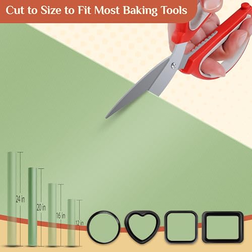 Silicone Baking Mat Roll (Matcha Green / 72"L x 20"W)