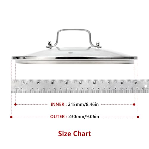 Tempered Glass Lid (9")