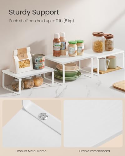 Cabinet Organizer Shelf (3 Count)