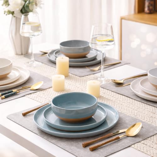 Dinnerware Sets for 8 (Multicolor / Service For 8(24Pcs))