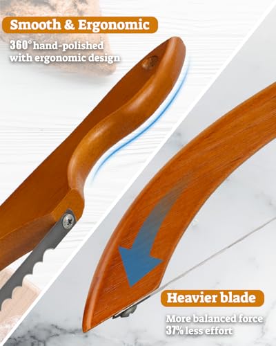 16.5" Bread Slicer (Light Brown)