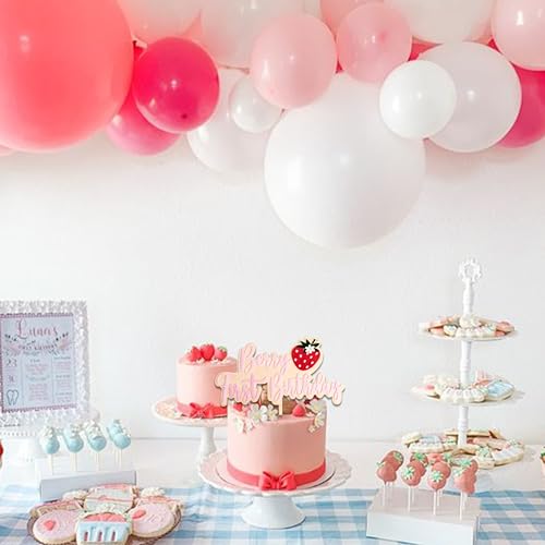 Berry First Birthday Cake Topper
