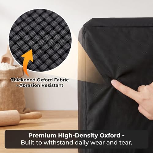 Bread Rack Cover 23"x28"x32" Black Oxford Fabric (23"x28"x32")