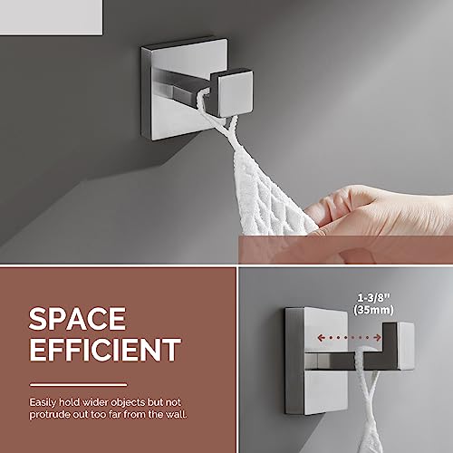 Bathroom Towel Hook Brushed Nickel (1 Pack / Brushed Nickel)