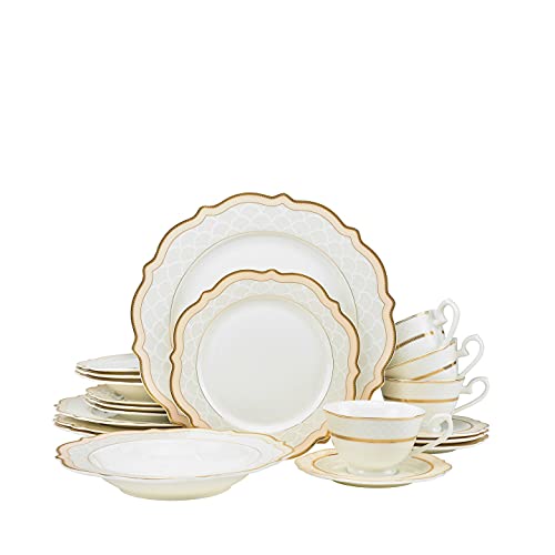 57 pc Banquet Dinnerware Set (6664G)
